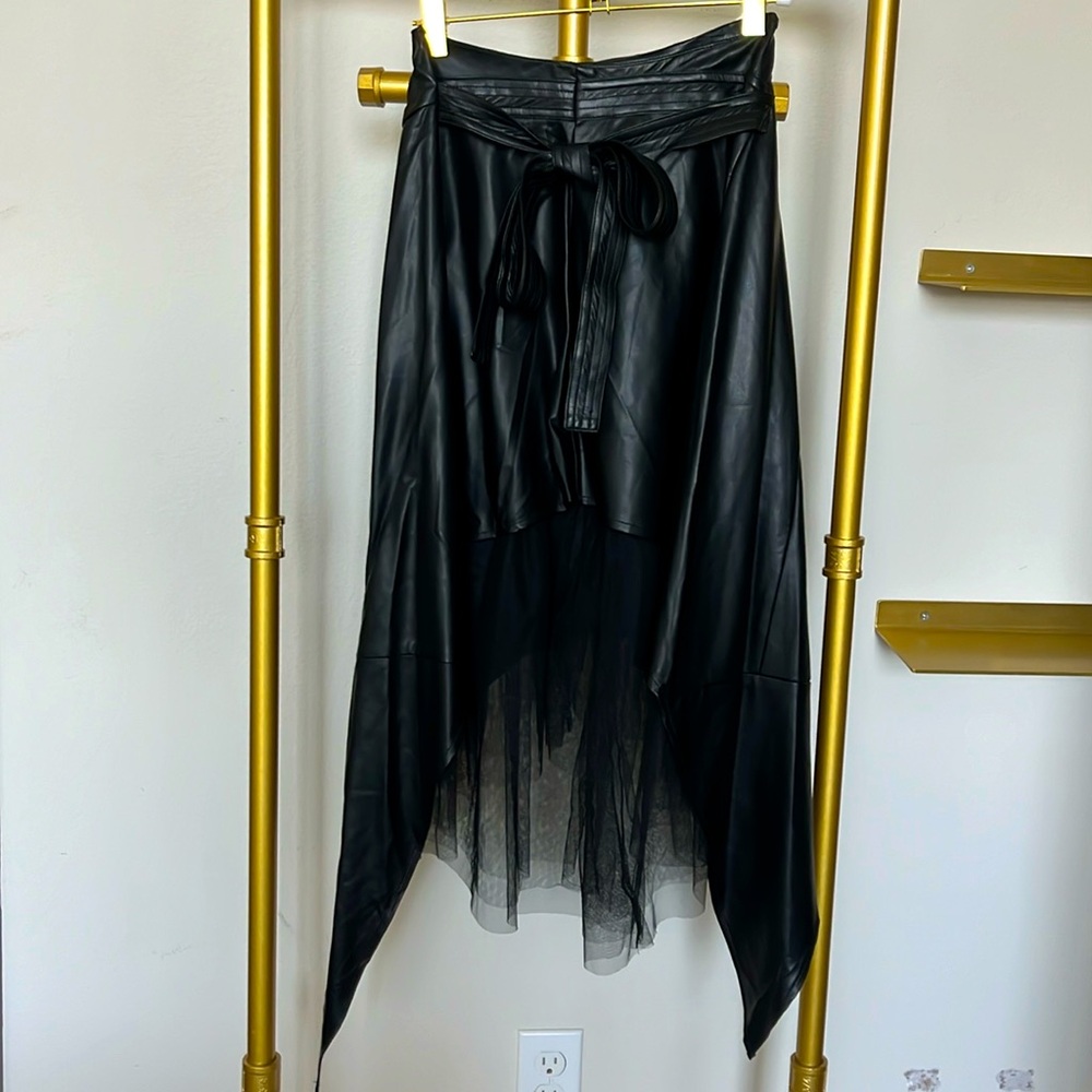 Faux leather